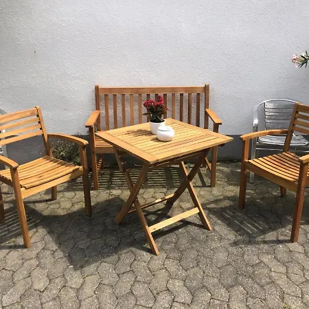 Schoene Burgruine Fachwerkhaus Apartment Bacharach