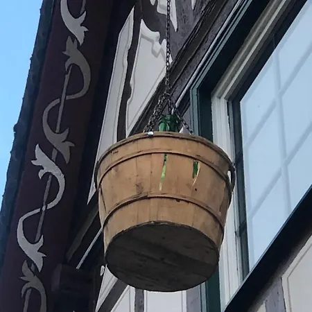 Schoene Burgruine Fachwerkhaus Apartment Bacharach